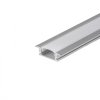 Profil do LED zestaw, ALU anodowany wpuszczany V-TAC 2mb klosz mleczny 24,7x7mm VT-8106